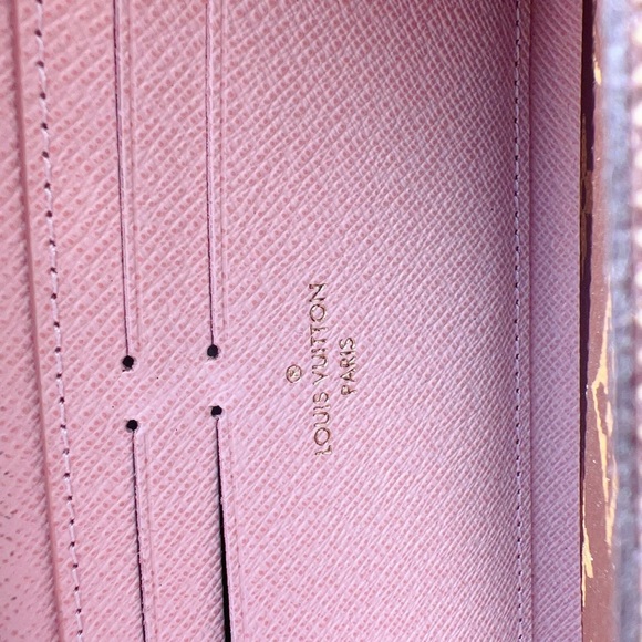 Louis Vuitton Clemence Wallet Monogram Rose Ballerine - Picture 3 of 6